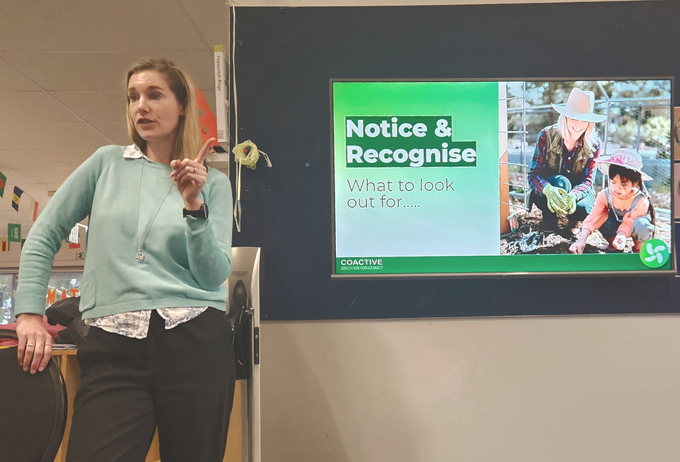 Michelle Nel presenting a Kōwhiti Whakapae workshop