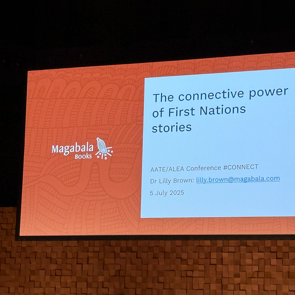 Magabala books presentation. The connective power of First Nations stories