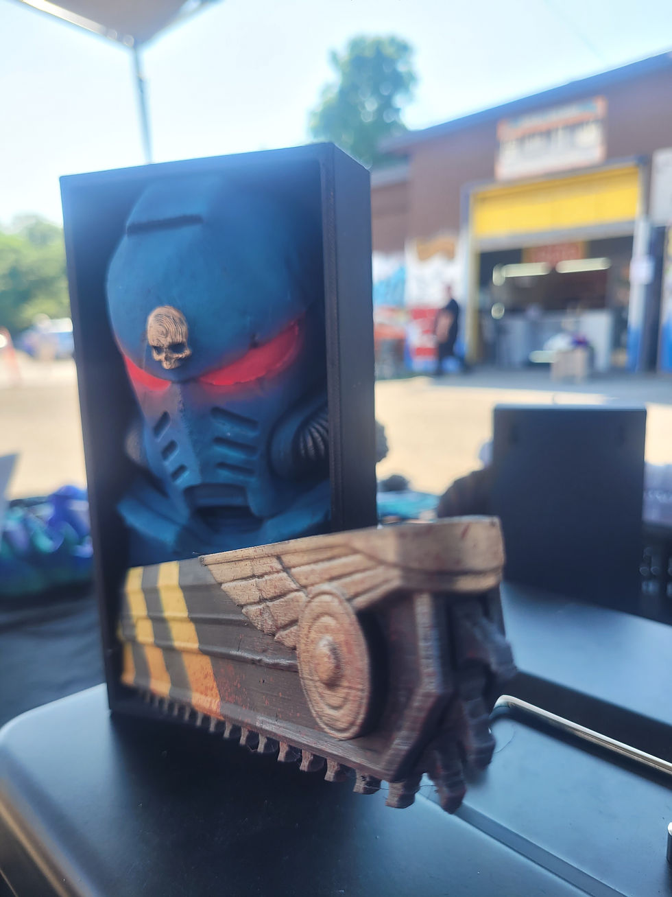 Thumbnail: Space Marine Warhammer 40K Booknook