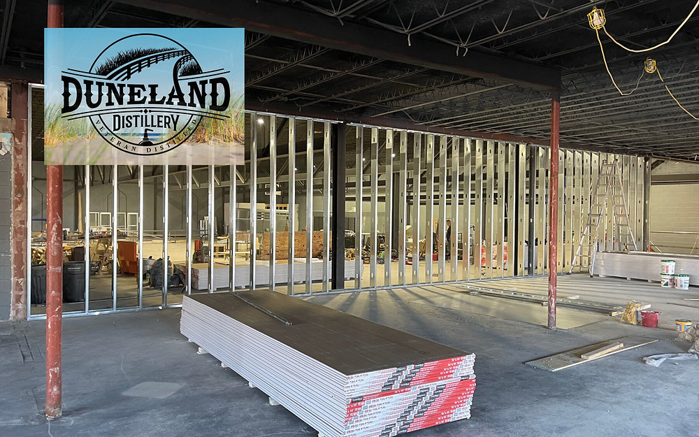 Duneland Distillery to open in Chesterton this spring.