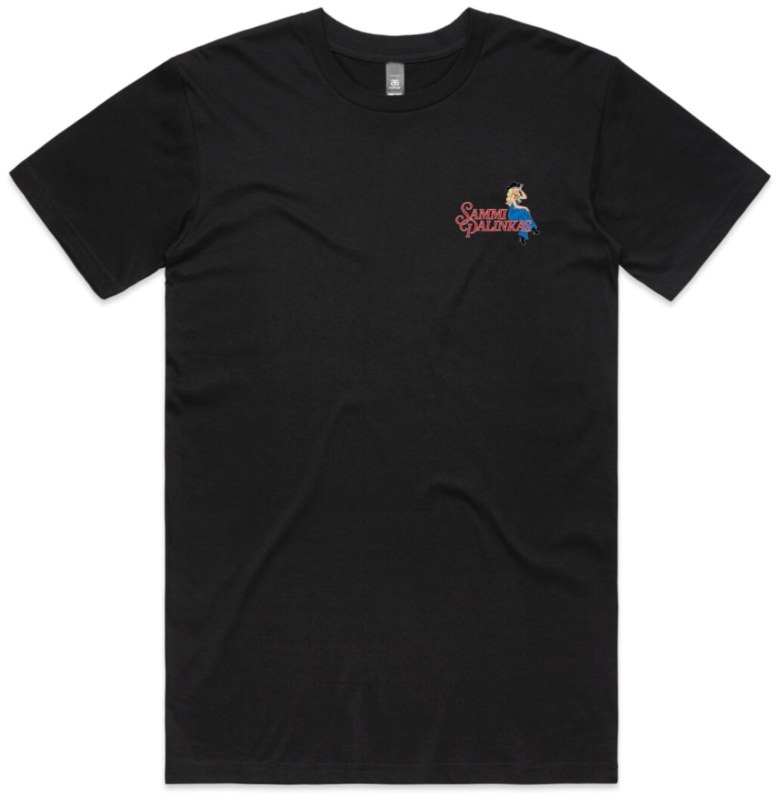 Sammi Palinkas Small Logo Tee - Black (Adult)