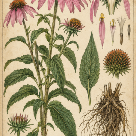 Echinacea purpurea (L.) Moench – jeżówka purpurowa