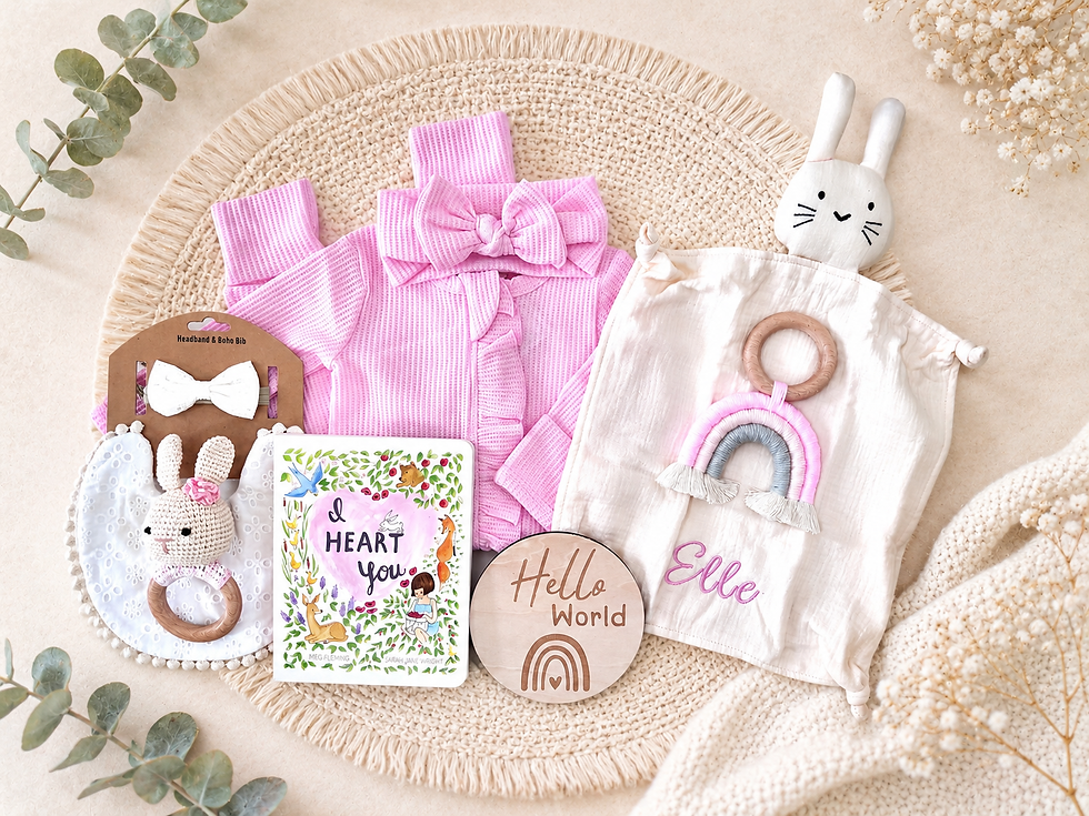 Thumbnail: Custom Baby Girl Gift Box For YFA