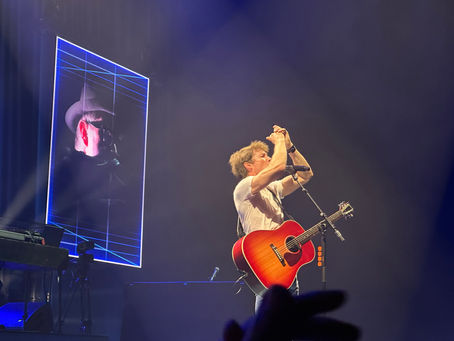 James Blunt during The Back to Bedlam Tour