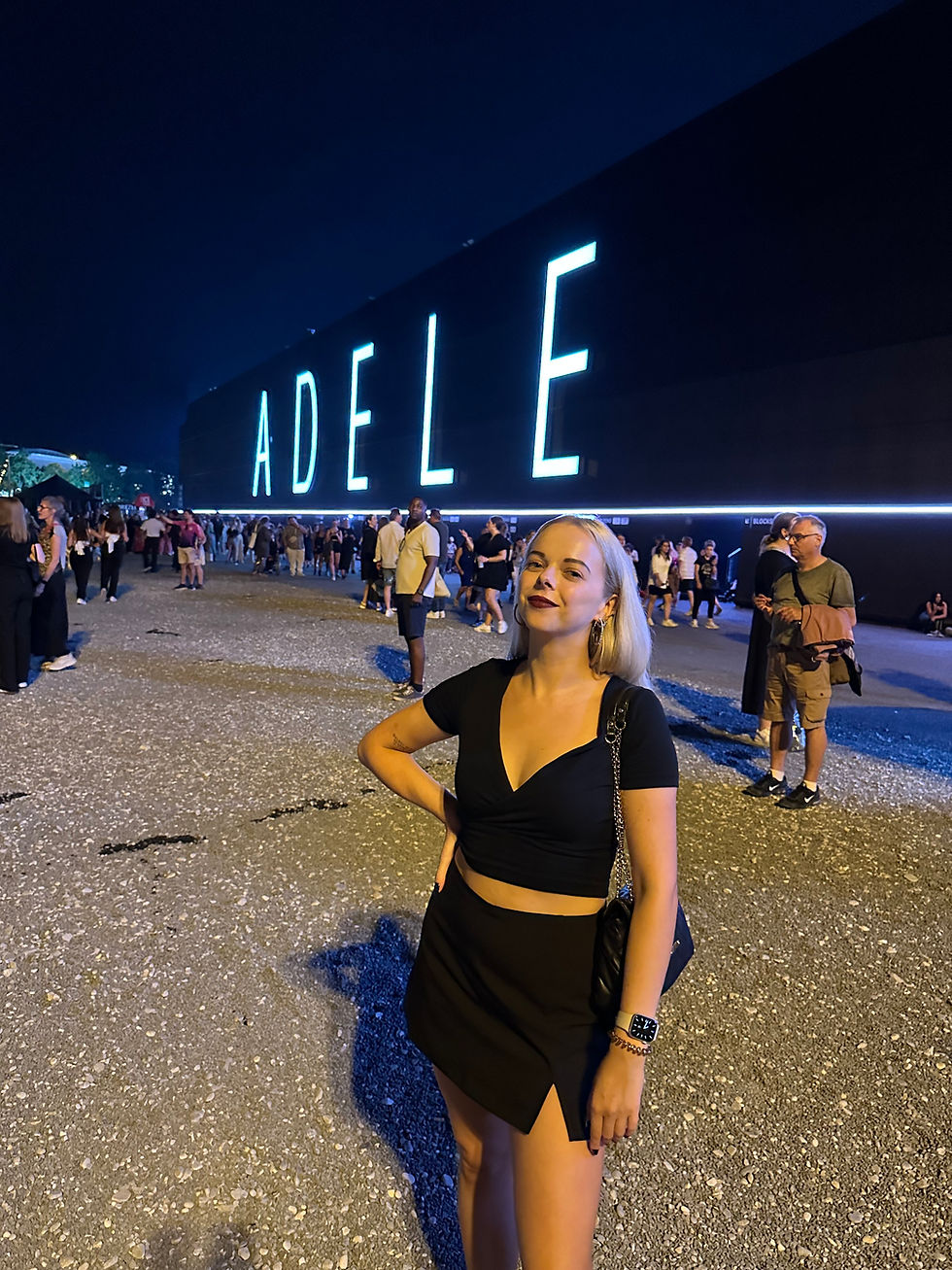 a fan after Adele concert in Munich, 2024