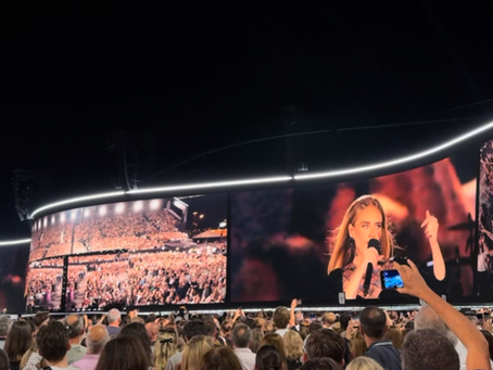A Moment from Adele's Concert in Munich, 2024