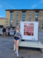 Me holding Coldplay’s “A Head Full of Dreams” vinyl from the official London popup store after the Music of the Spheres Tour 2025 concert