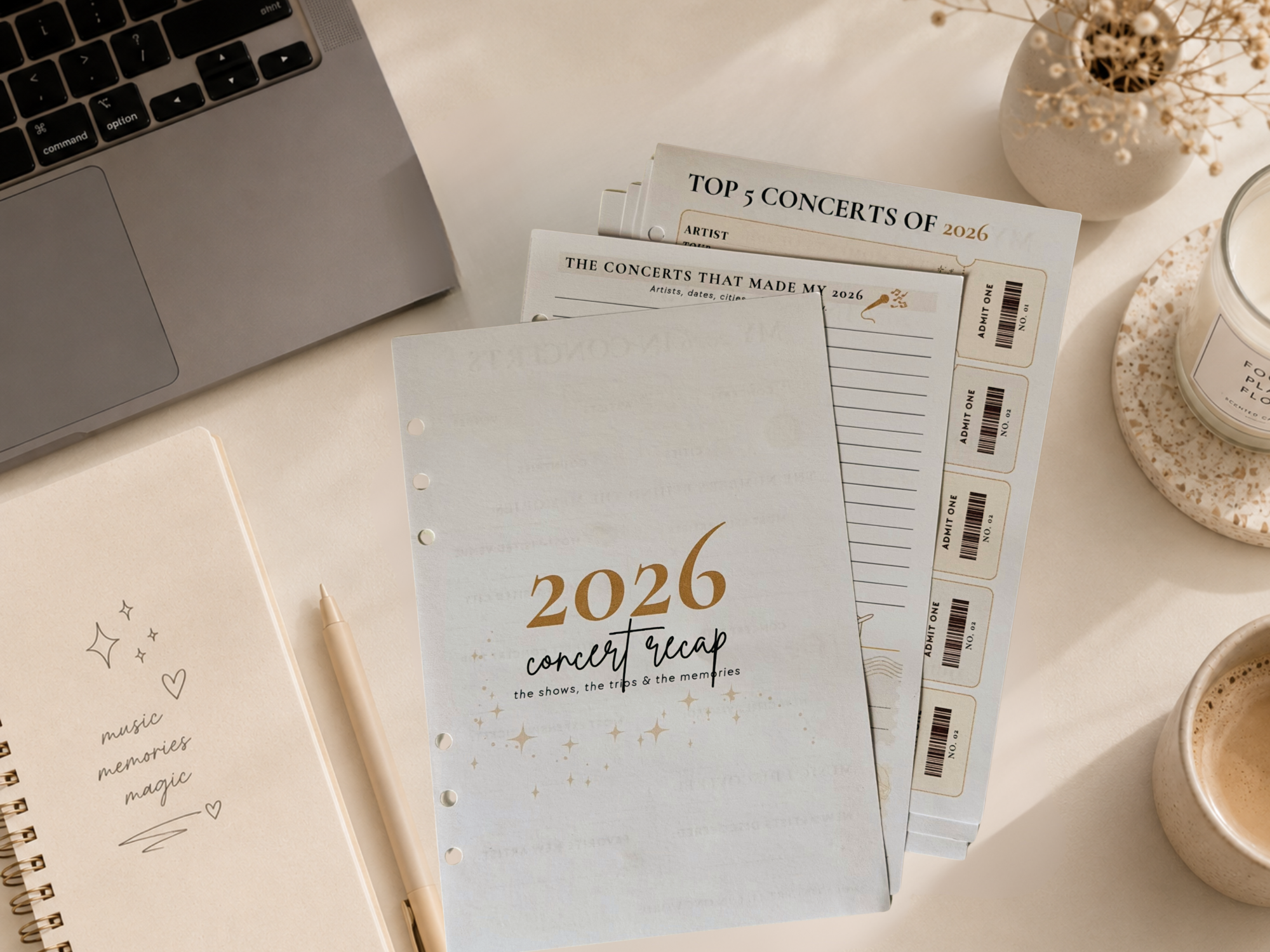 2026 Concert Recap Pack