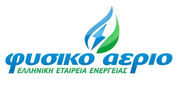 Φυσικό αέριο, ΕΛΛΗΝΙΚΗ ΕΤΑΙΡΕΙΑ ΕΝΕΡΓΕΙΑΣ εταιρία, logo with energy icon and text, site.
