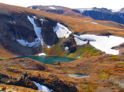 Moraine lake Beartooth Pass, WY