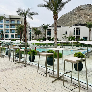 Luxury Outdoor Furniture for all areas supplied from Bivaq. Project Developed by NextSpace. Luxury outdoor furniture in Dubai. durable outdoor furniture. Garden furniture. Premium outdoor sunlounger. Hospitality outdoor furniture Dubai. durable hotel outdoor furniture dubai.