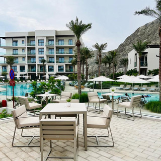 Luxury Outdoor Furniture for all areas supplied from Bivaq. Project Developed by NextSpace. Luxury outdoor furniture in Dubai. durable outdoor furniture. Garden furniture. Premium outdoor sunlounger. Hospitality outdoor furniture Dubai. durable hotel outdoor furniture dubai.
