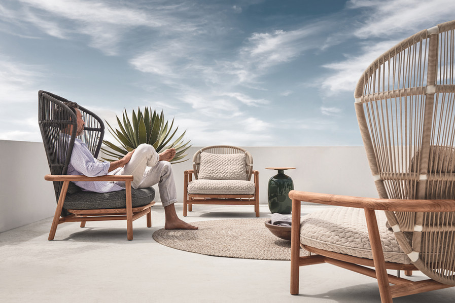 Gloster Teak crafts & Innovation Modern Luxury Outdoor Furniture NextSpace