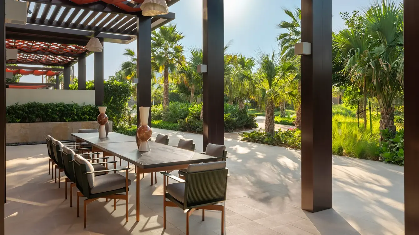 NextSpace is proud to have been the exclusive supplier of premium outdoor furniture for the Banyan Tree Dubai luxury villas. For this project, we carefully curated pieces from renowned brands such as DEDON, Gloster, Gandia Blasco, and Haldane, each chosen for their exceptional quality, design, and durability. Our outdoor furniture not only enhances the aesthetic appeal of the villa exteriors but also provides the comfort and functionality expected in a luxury setting.
