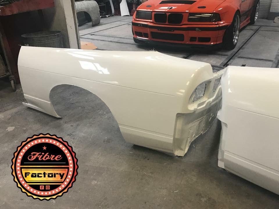 Thumbnail: Nissan S13 Fibreglass Rear Clam Shell