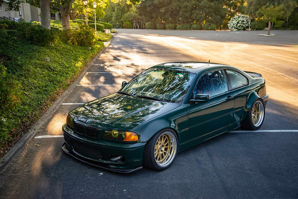 Thumbnail: BMW E46 couple front overfenders 