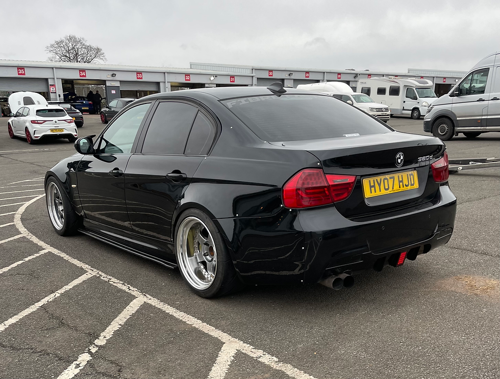 Thumbnail: BMW e90 rear overfenders 