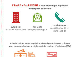 Inscriptions 2018-2019