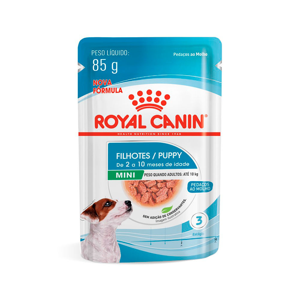 Royal Canin Sachê para Filhotes Adultos Raças Pequenas 85g