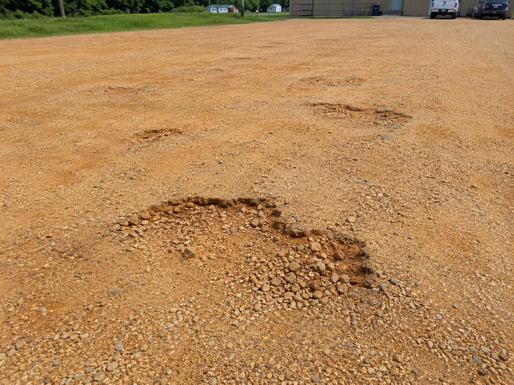 pothole repair for gravel driveways
