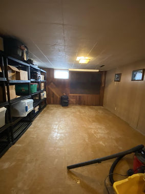 cleaning up flooded basement in Sioux Falls area