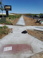 concrete pour and finish