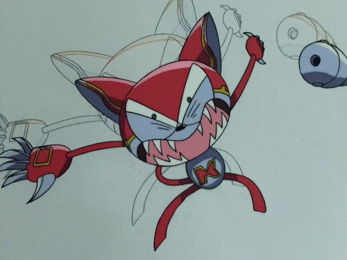 Original Anime Cel from Cyborg Kuro-Chan | Akihabara ArtGallery