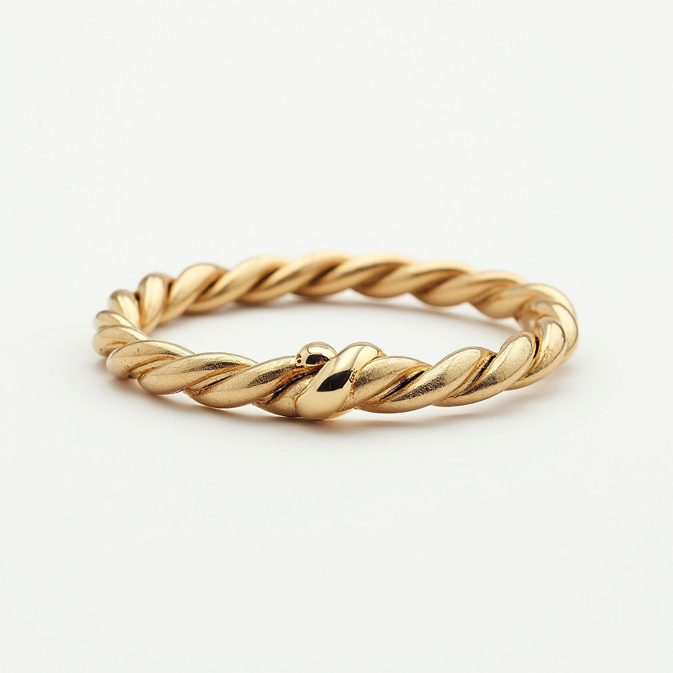 Twisted Rope Bangle