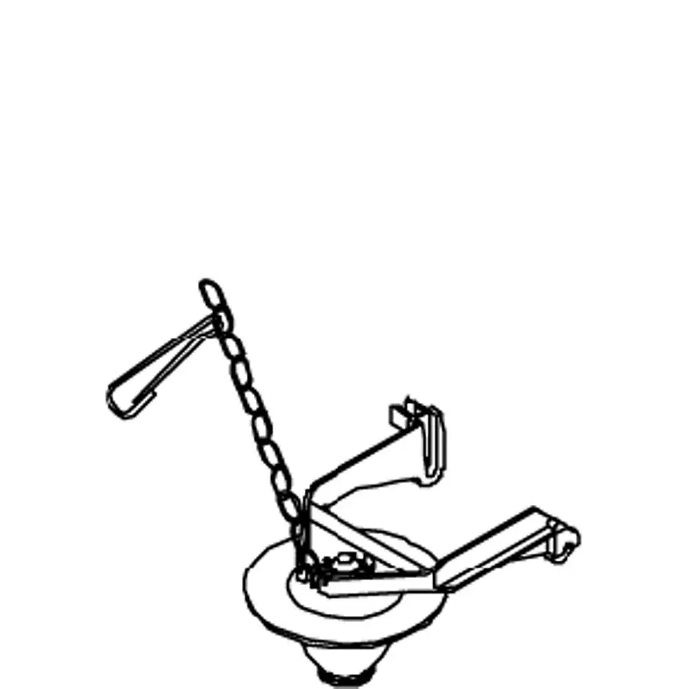 KOHLER flapper assy kit, Red For : San Raphael wc (K-3384X-A)