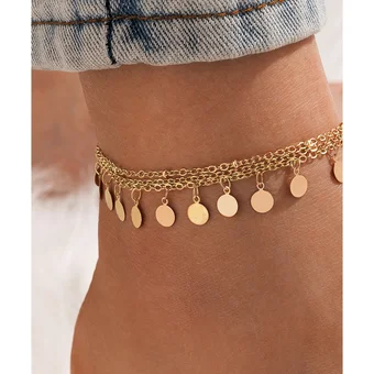 PULSERA DE TOBILLO ESTILO INDU