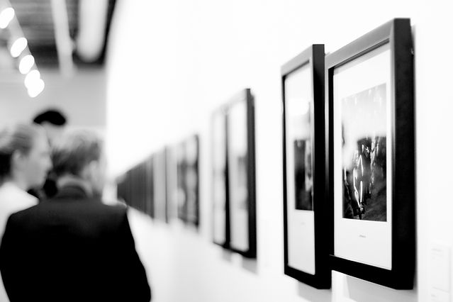 Ansicht der Kunstausstellung