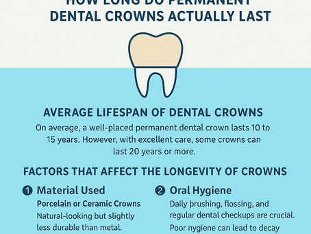 How Long Do Permanent Dental Crowns Last?