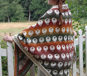 Fair Isle omslagdoek