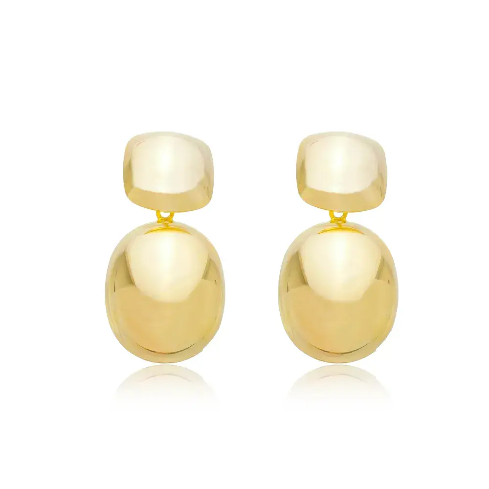 Earrings - Double Domed