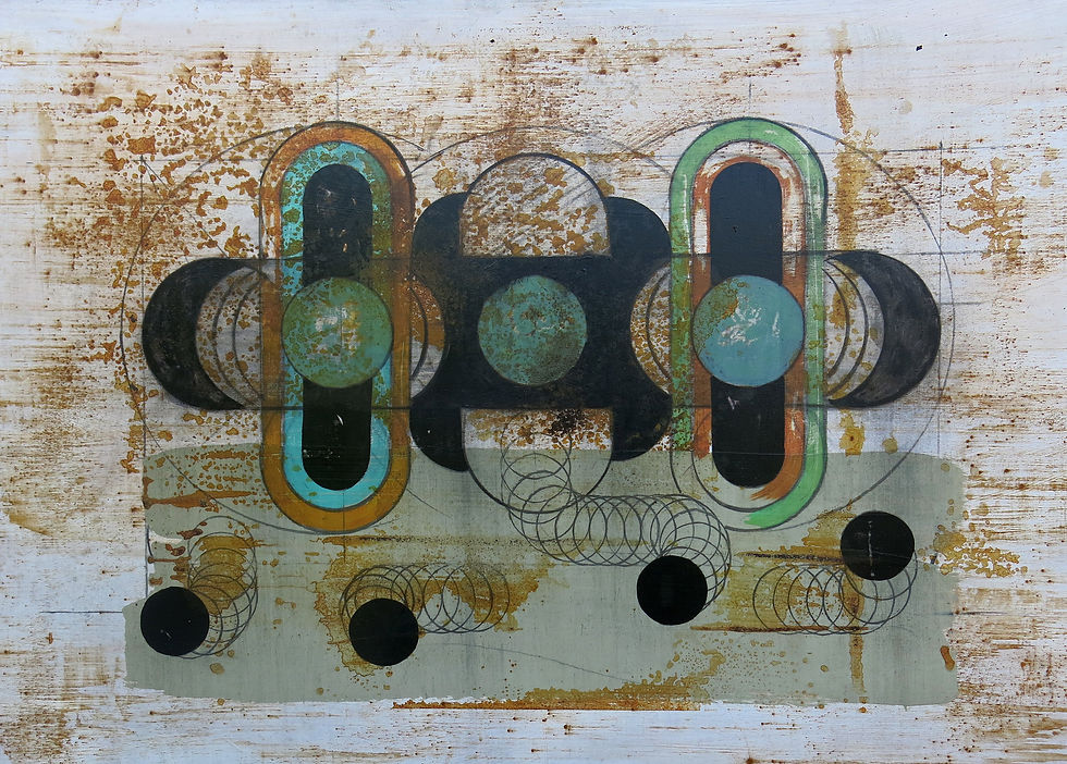 Buddha smile, 75x110cm