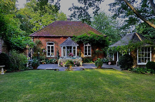Smart Georgian Drawing Room exterior surrounded by country gardens