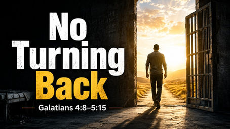 No Turning Back
