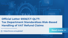 Official Letter 6936/CT-QLTT: Tax Department Standardises Risk-Based Handling of VAT Refund Claims