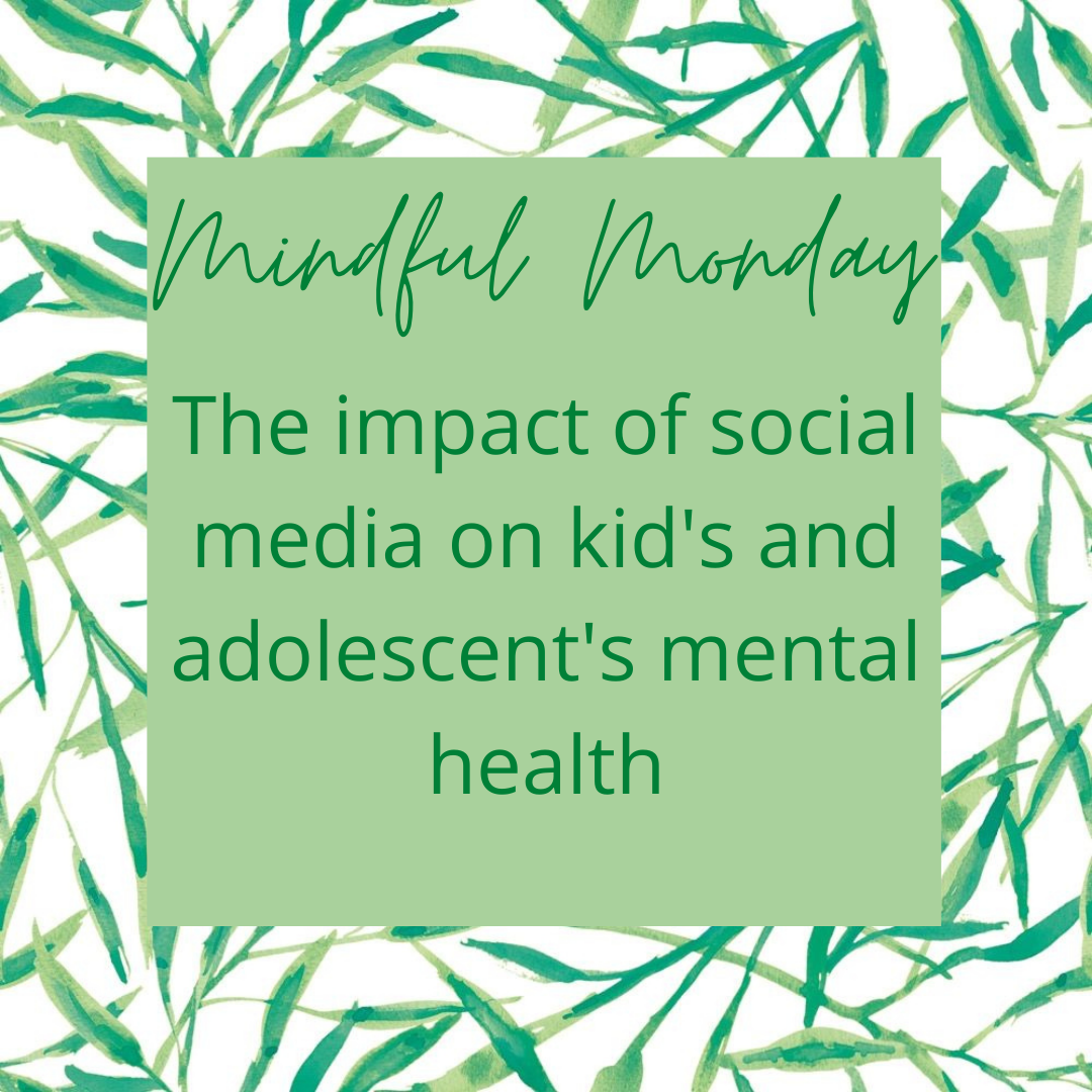 The Impact of Social Media on Kid's and Adolescent's Mental Health content media