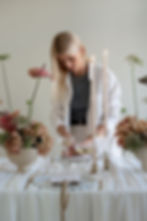 Elegant event design by Loftwhite, showcasing a blend of modern elegance and destination-inspired aesthetics