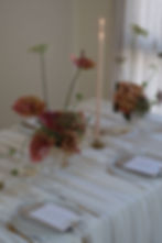 Elegant event design by Loftwhite, showcasing a blend of modern elegance and destination-inspired aesthetics