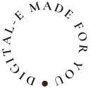 digital-e made for you circle logo