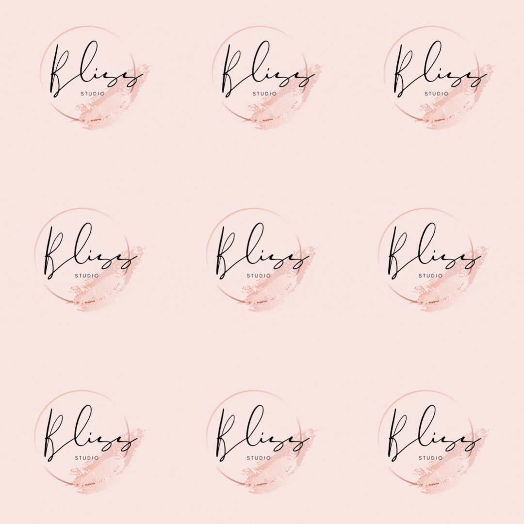 Bliss studios brand creation project