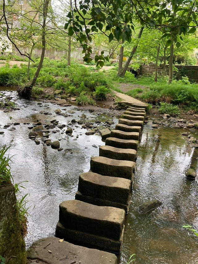 Stepping Stones Across The Esk