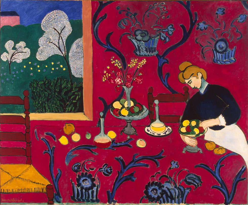 Red Room (Harmony in Red) Henri Matisse