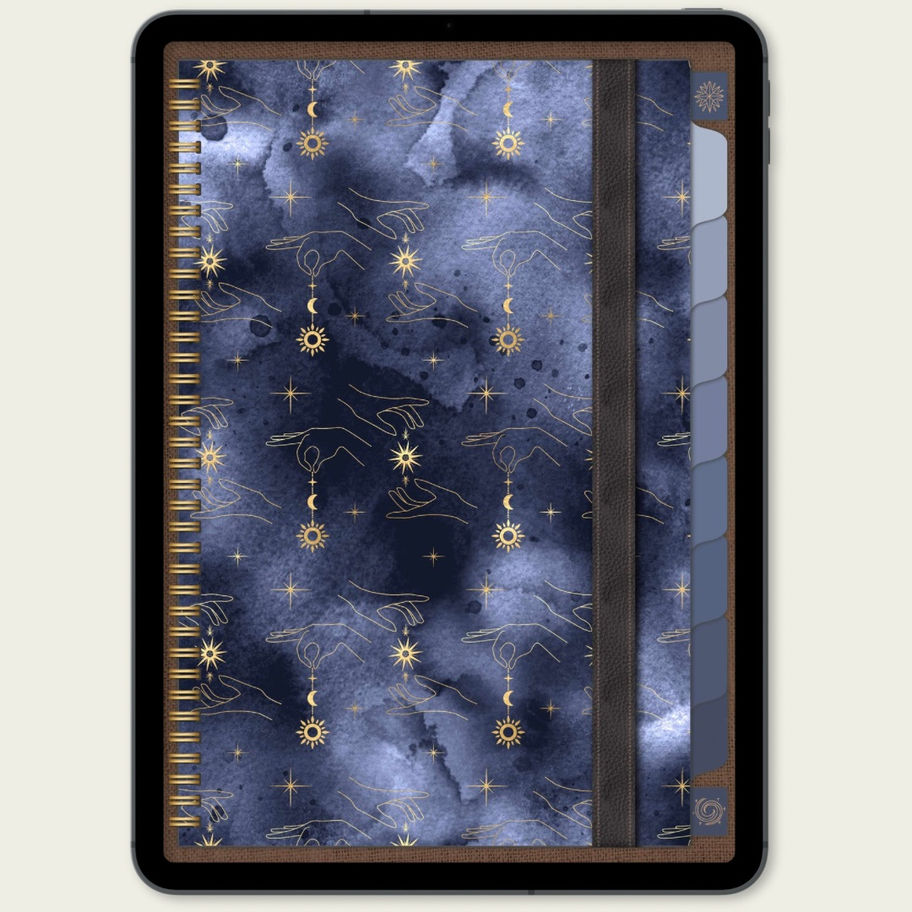 Blush And Navy Celestial – 8 Abas capa