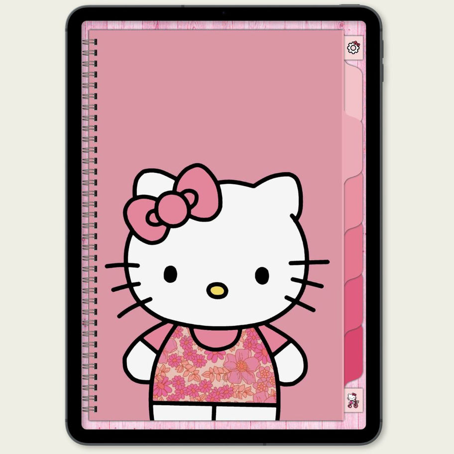 Caderno Digital Hello Kitty – 6 Abas - aba2