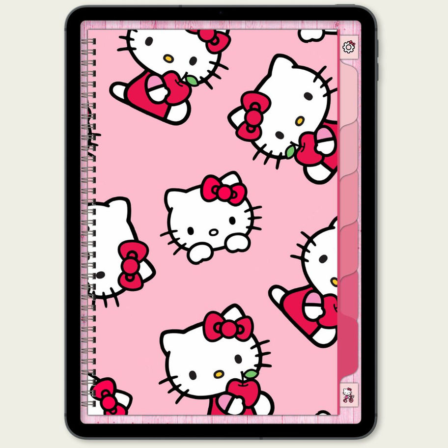 Caderno Digital Hello Kitty – 6 Abas - aba6