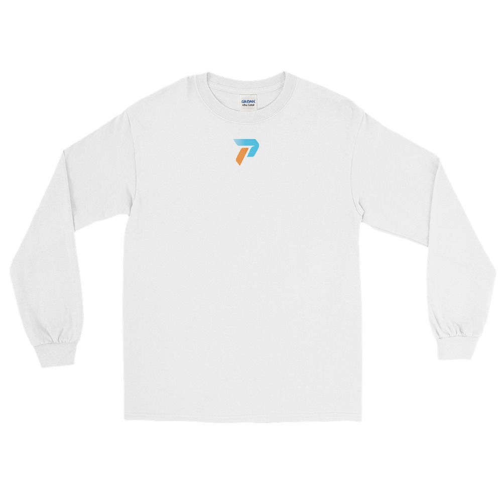 Logo Long Sleeve ( White )