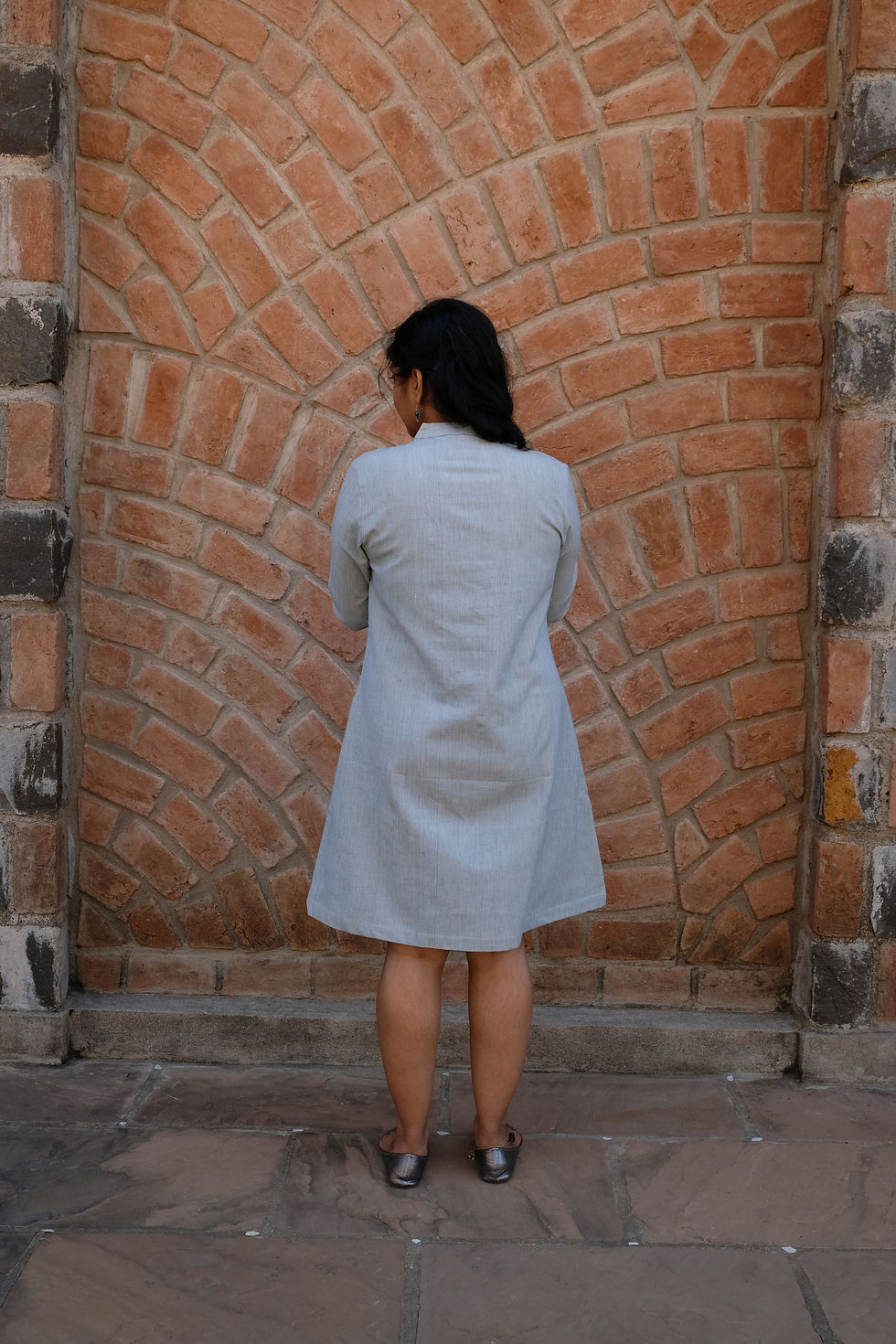 Thumbnail: Indigo Patchwork Tunic